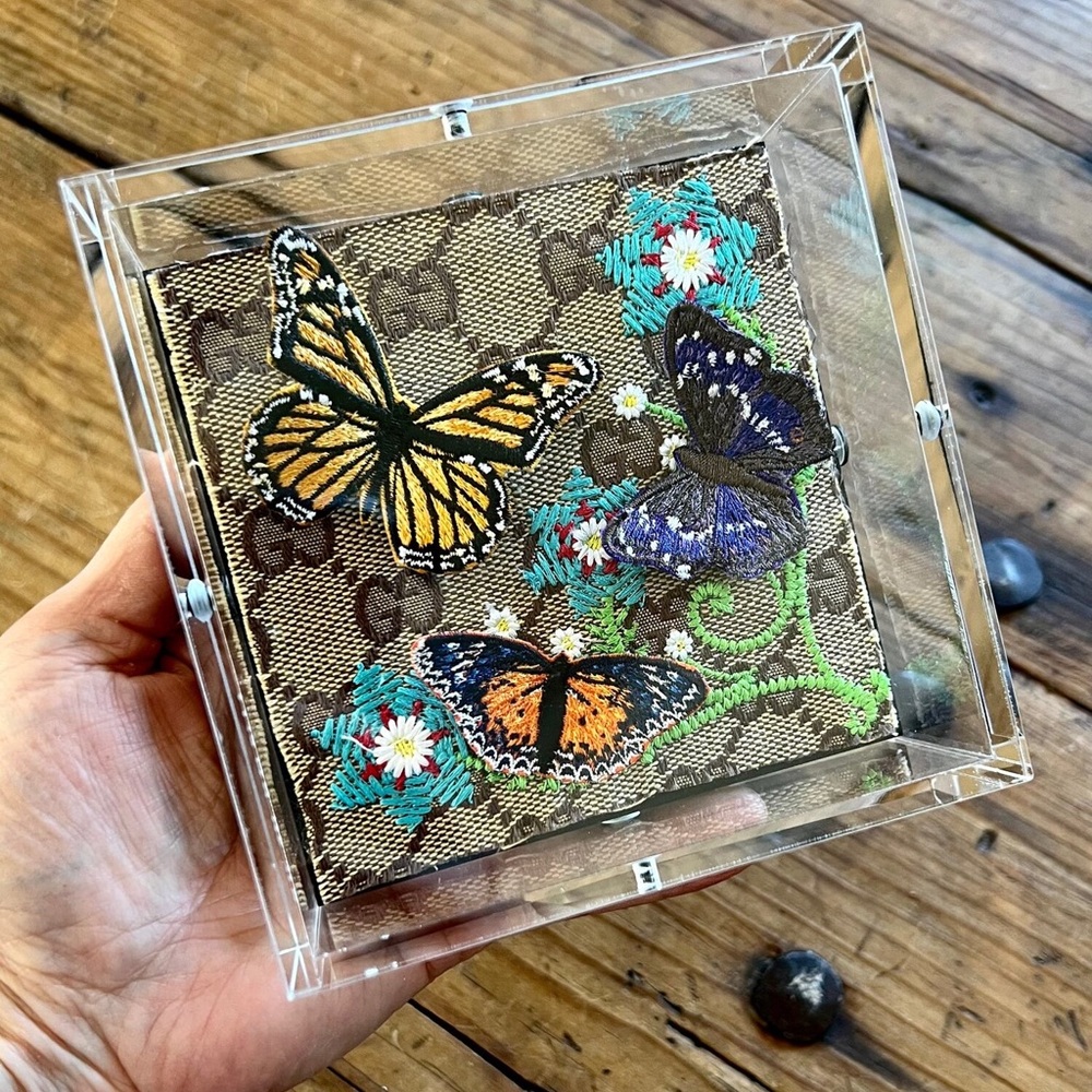 Gucci & Butterflies by Stephen Wilson
